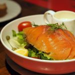 Räucherlachs Salat