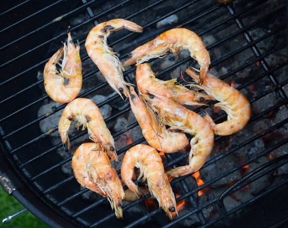 Garnelen grillen