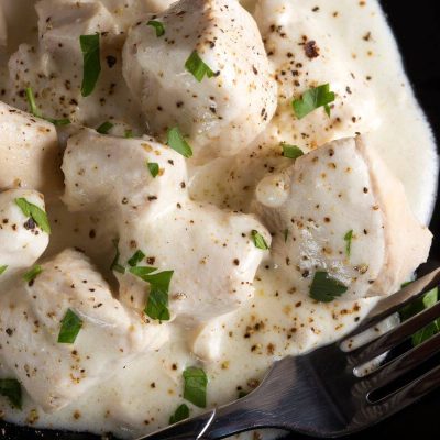 Hering in Sahnesauce ganz einfach