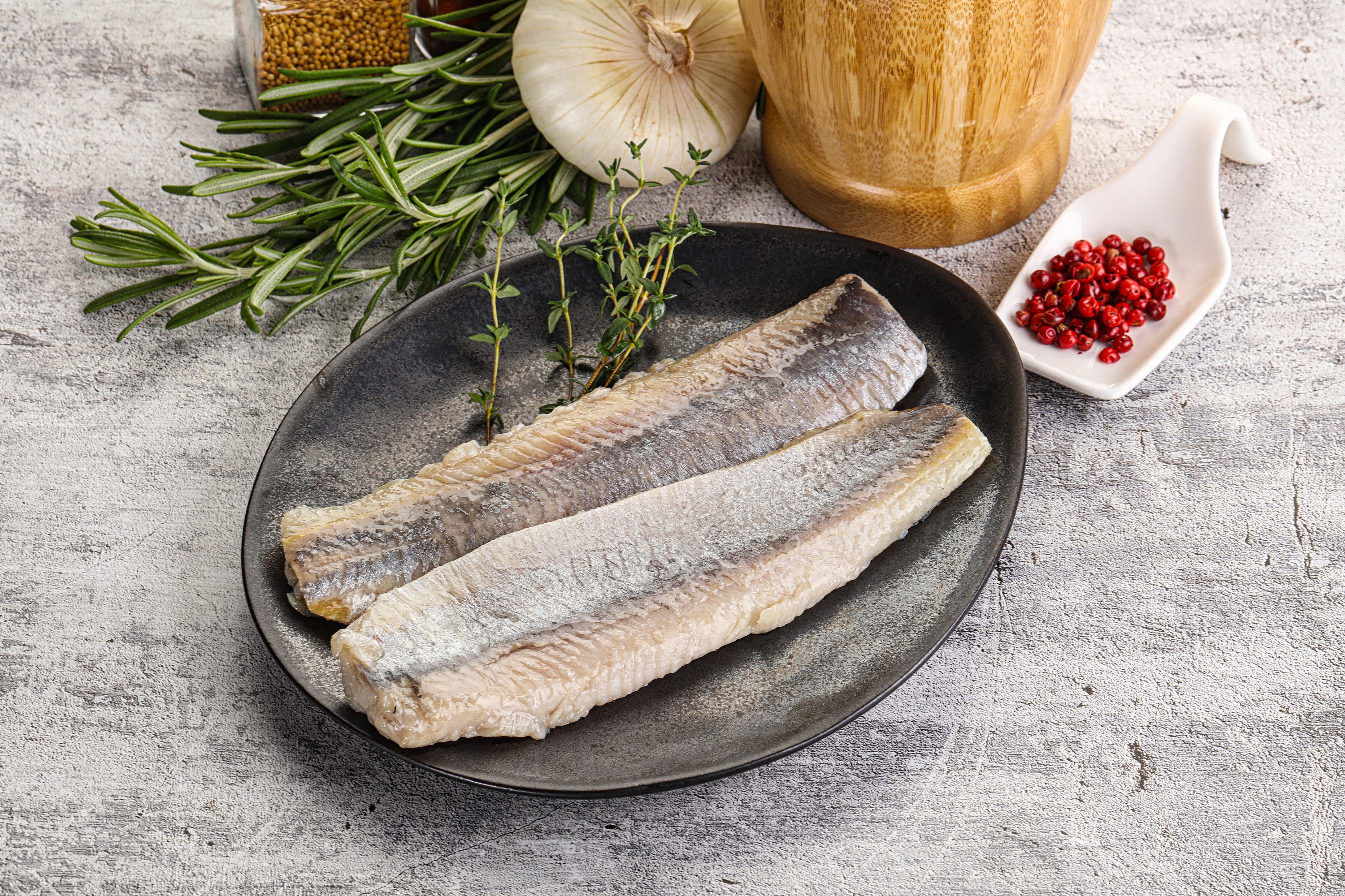 Salzheringsfilets / Einzelfilets ohne Haut Salzheringsfilets / Einzelfilets ohne Haut