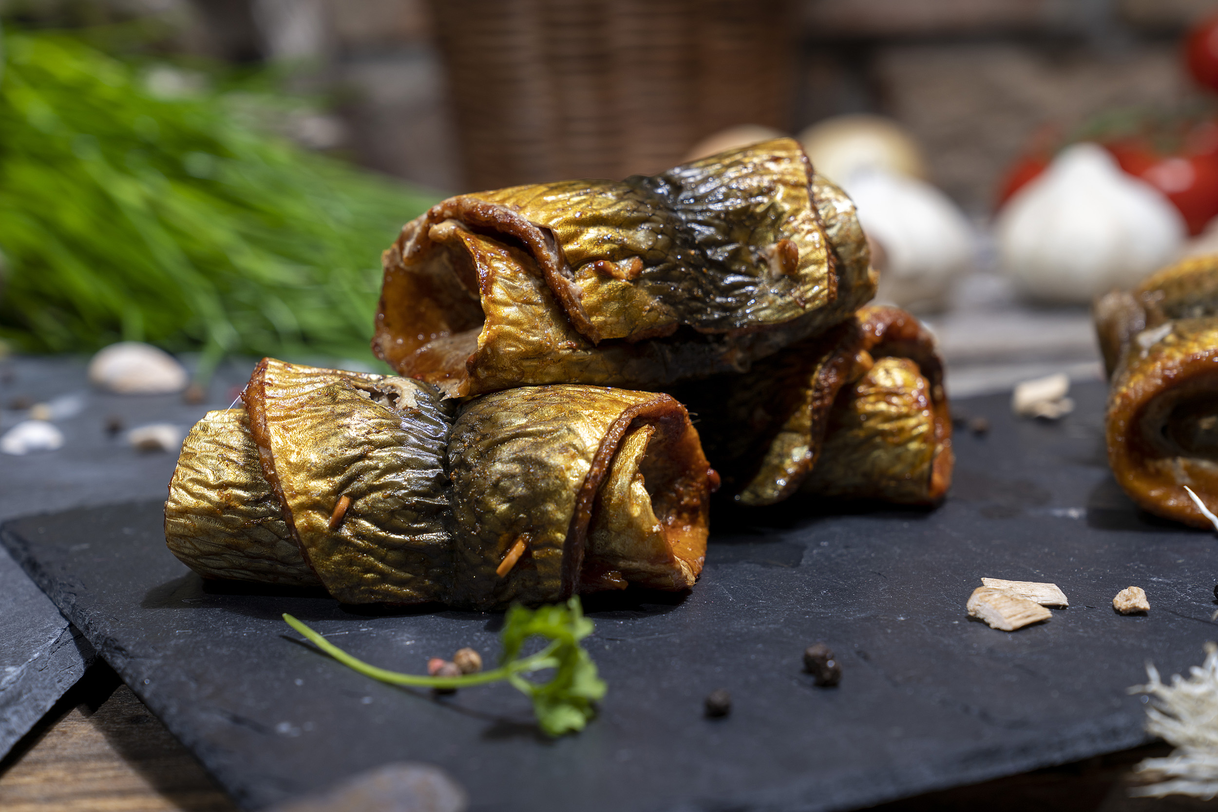 geräucherter Rollmops geräucherter Rollmops