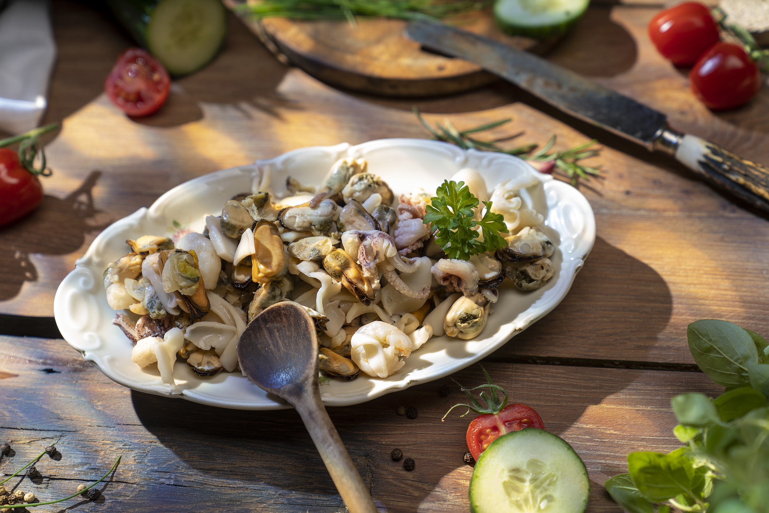Seafood Mix in Lake (Frutti di Mare)
