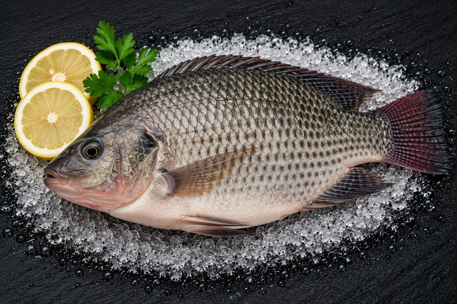 Frische Tilapia im Ganzen – hochwertiger Süßwasserfisch