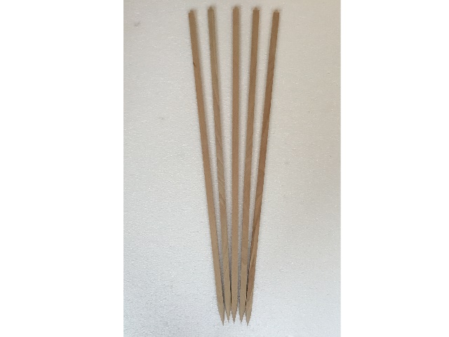 Fischsteckerl für Steckerlfisch / Grillfisch 650mm 5 Stk. Fischsteckerl aus Holz