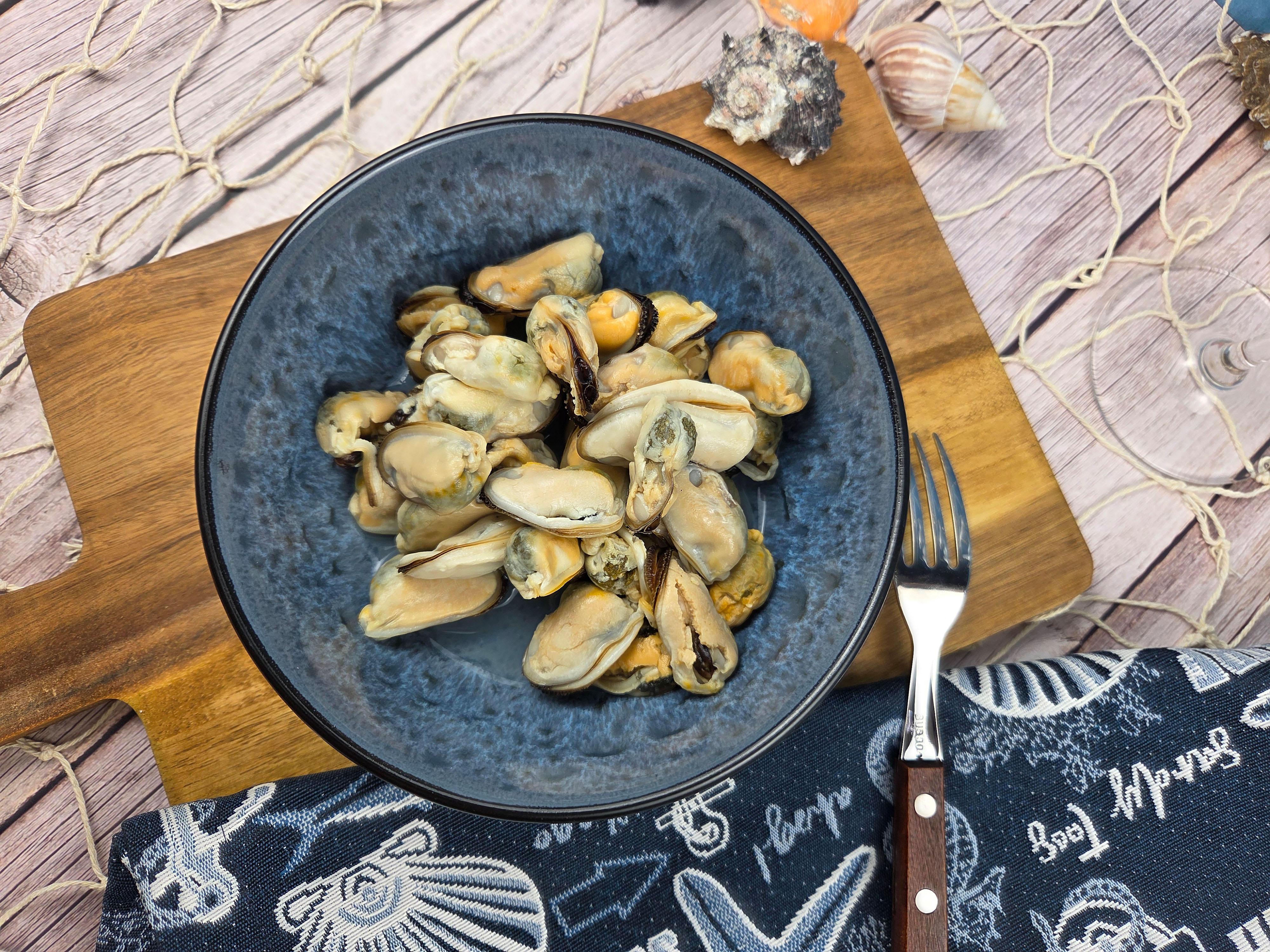 Muschelfleisch Natur in Lake