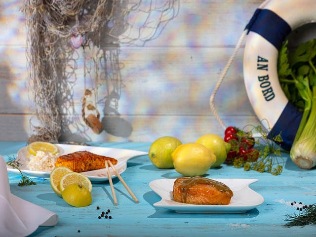 Lachs in Thai-Lemon Marinade grillfertig Lachs in Thai-Lemon Marinade grillfertig