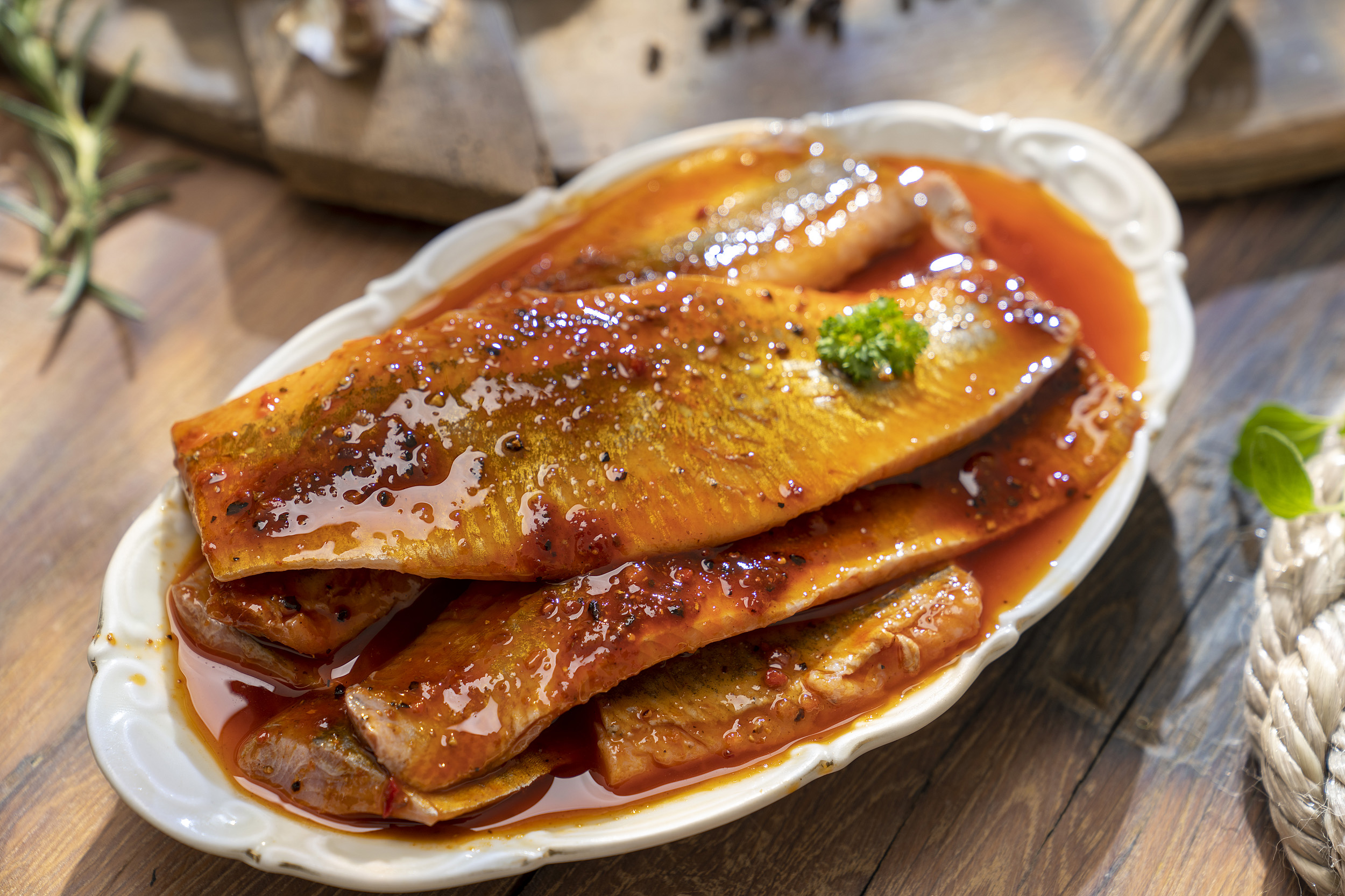 Paprika Matjesfilets