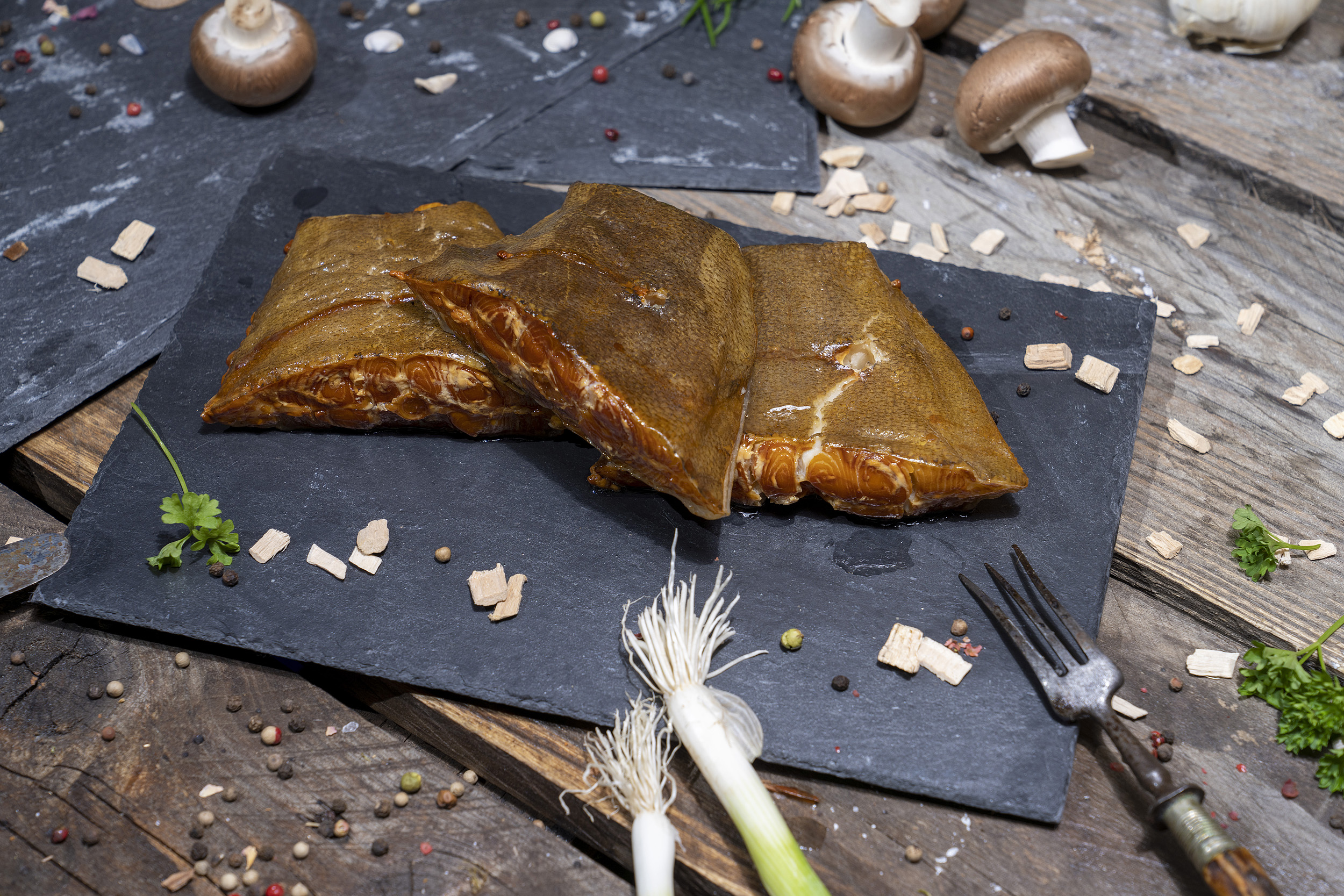 Heilbutt Endstück geräuchert Heilbutt Endstück geräuchert