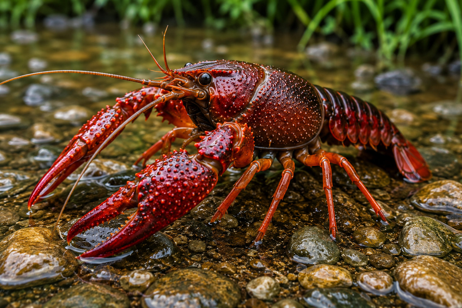 Frische Louisiana-Flusskrebse – hochwertige Süßwasserkrebse