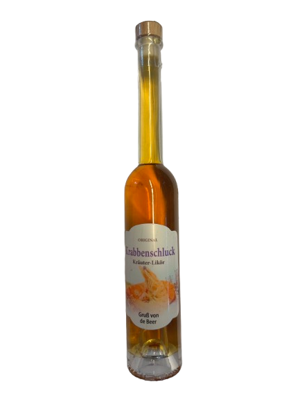 Fläschchen Kräuterschnaps