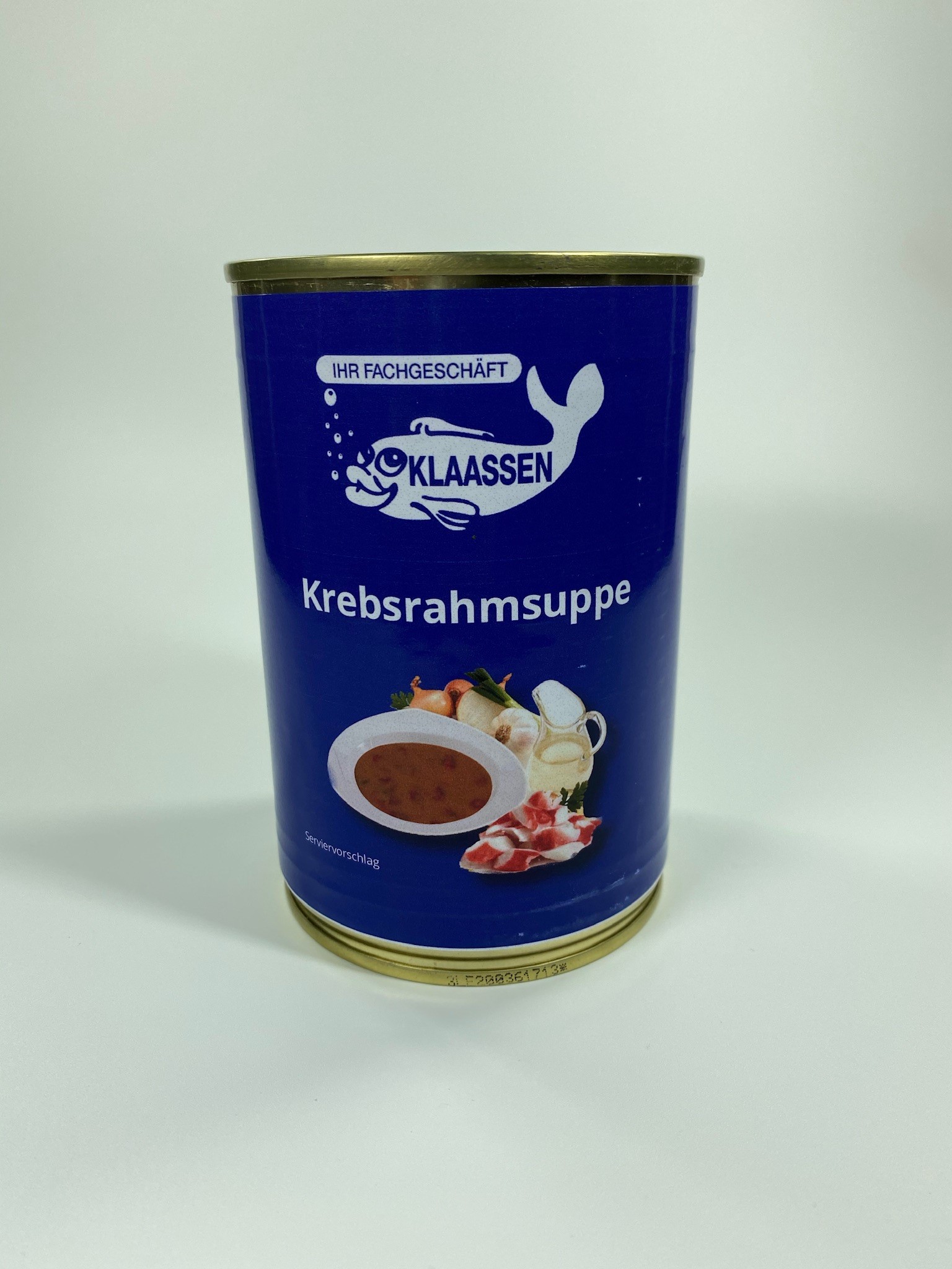 Krebsrahmsuppe Dose Krebsrahmsuppe