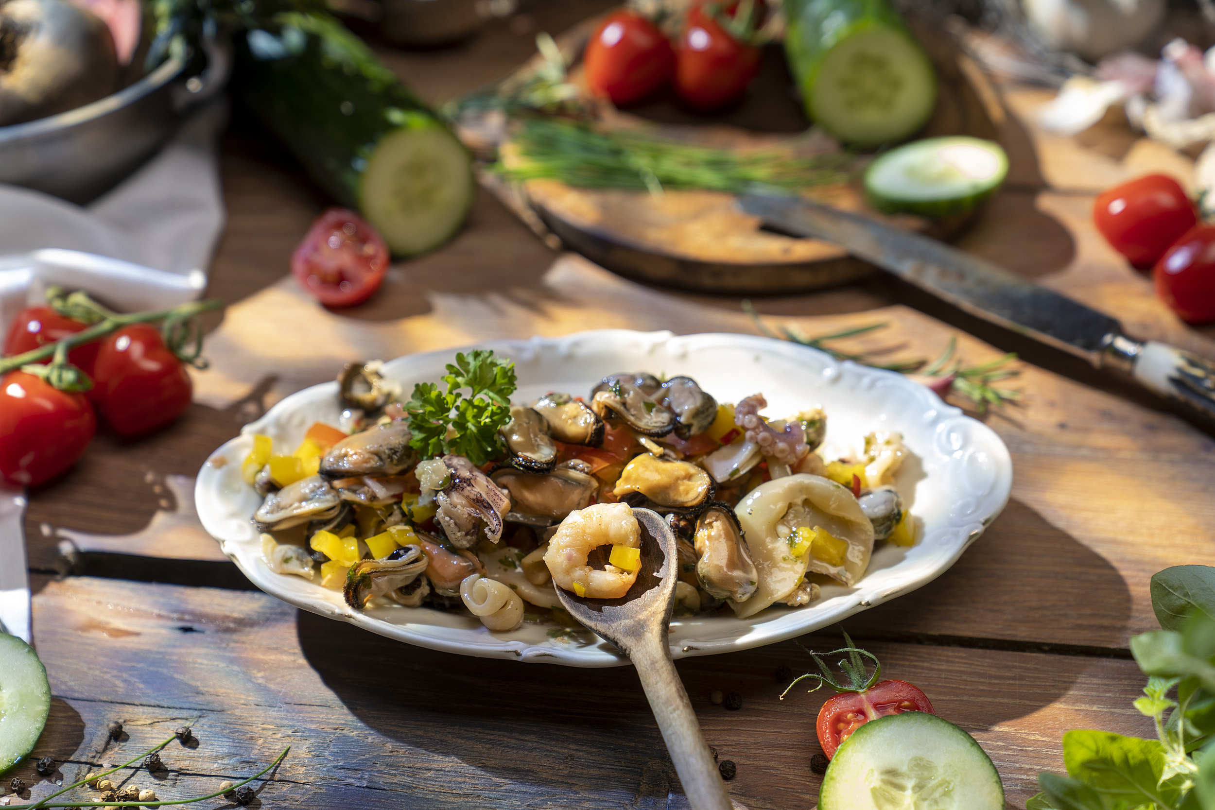 Marinierter Seafood Cocktail (Frutti di Mare)