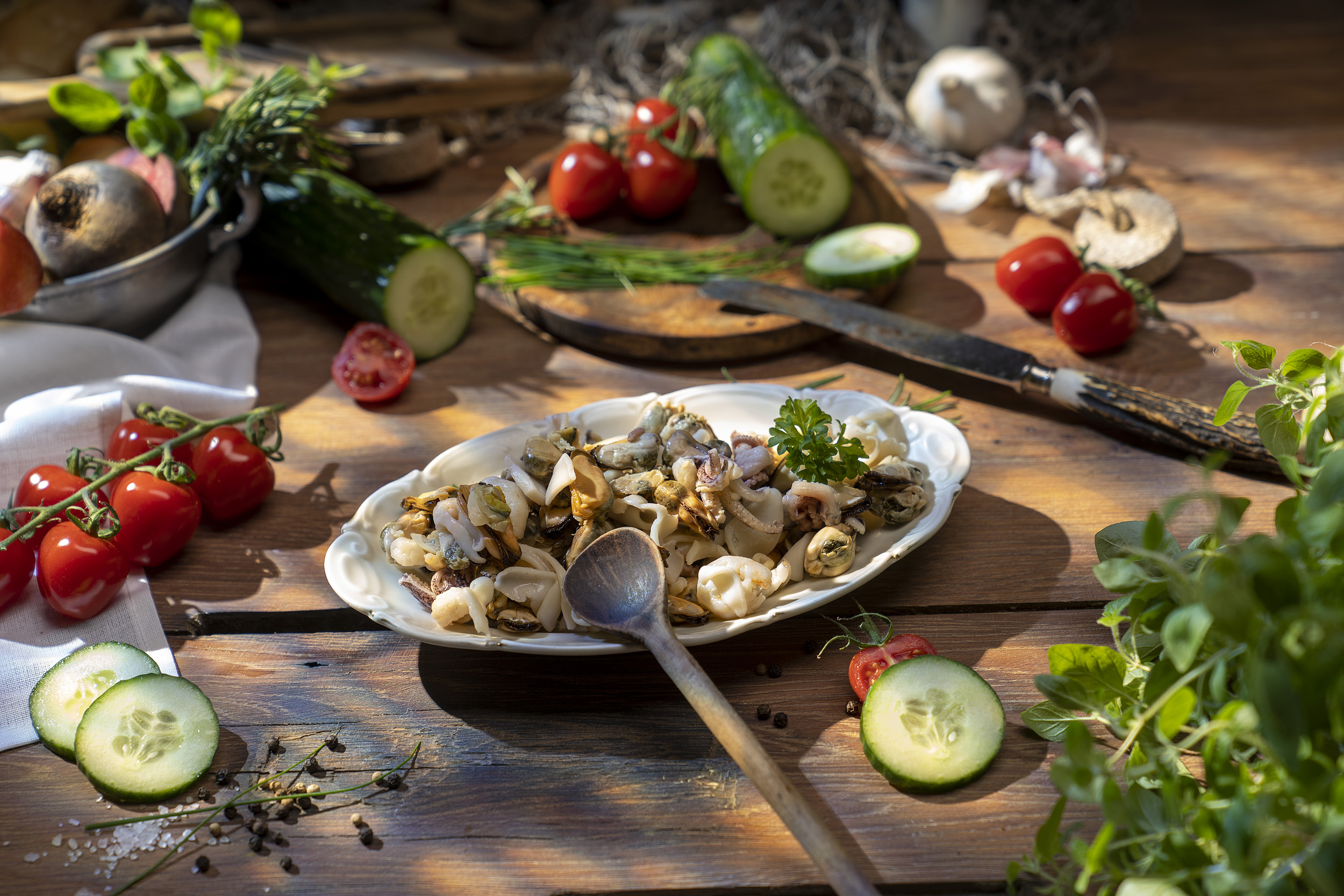 Seafood Mix in Lake (Frutti di Mare)
