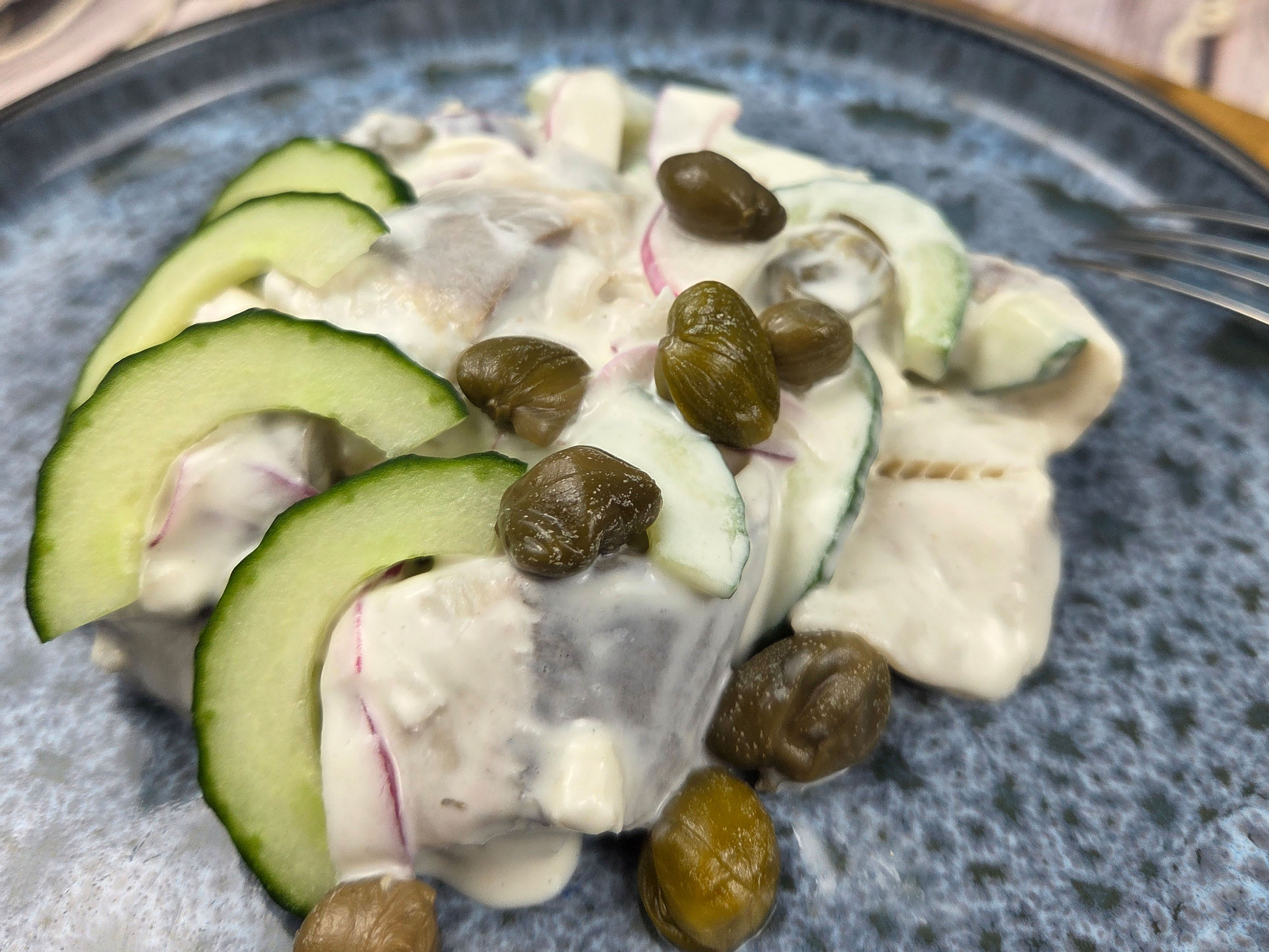 Sylter - Heringstopf Bismarck in Joghurtsauce