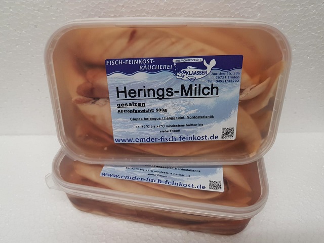 Milch Salzherings-Milch 500g Milch Salzherings-Milch 500g