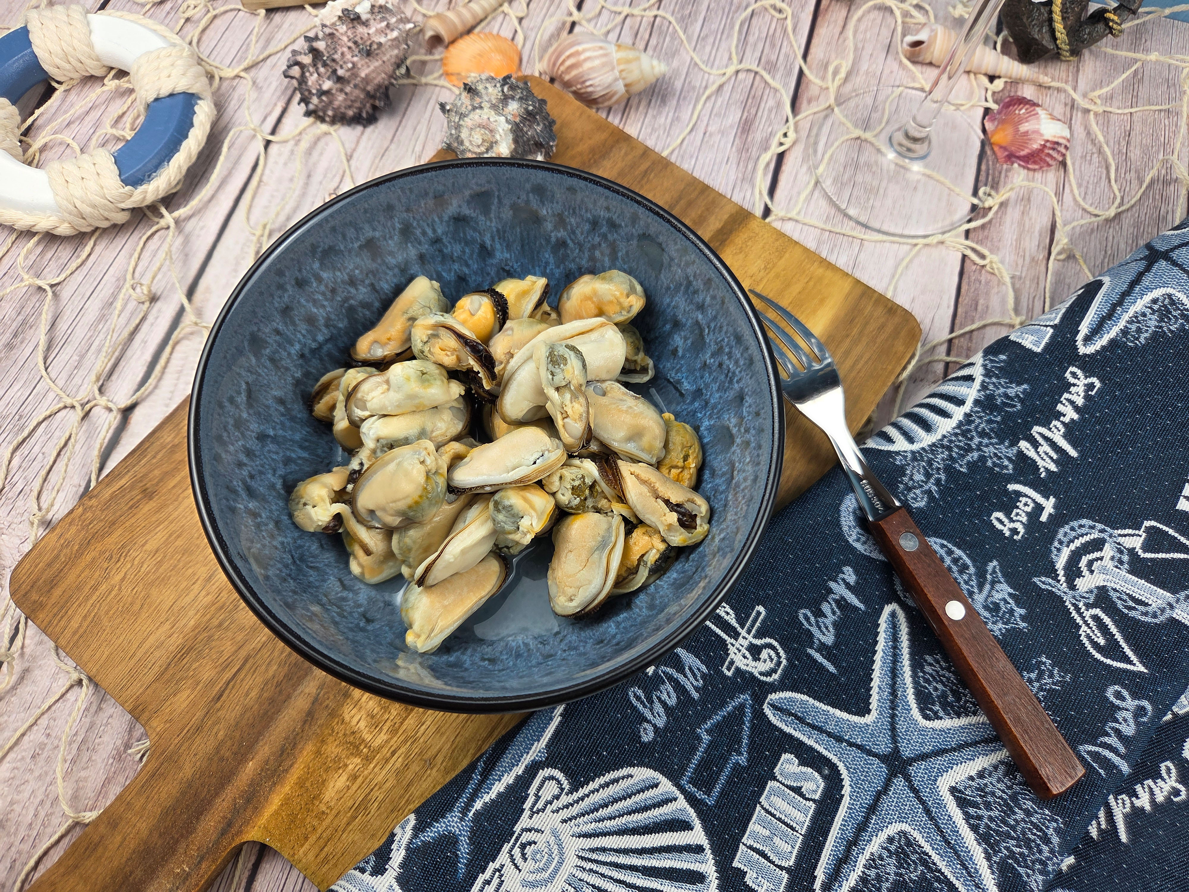 Muschelfleisch Natur in Lake