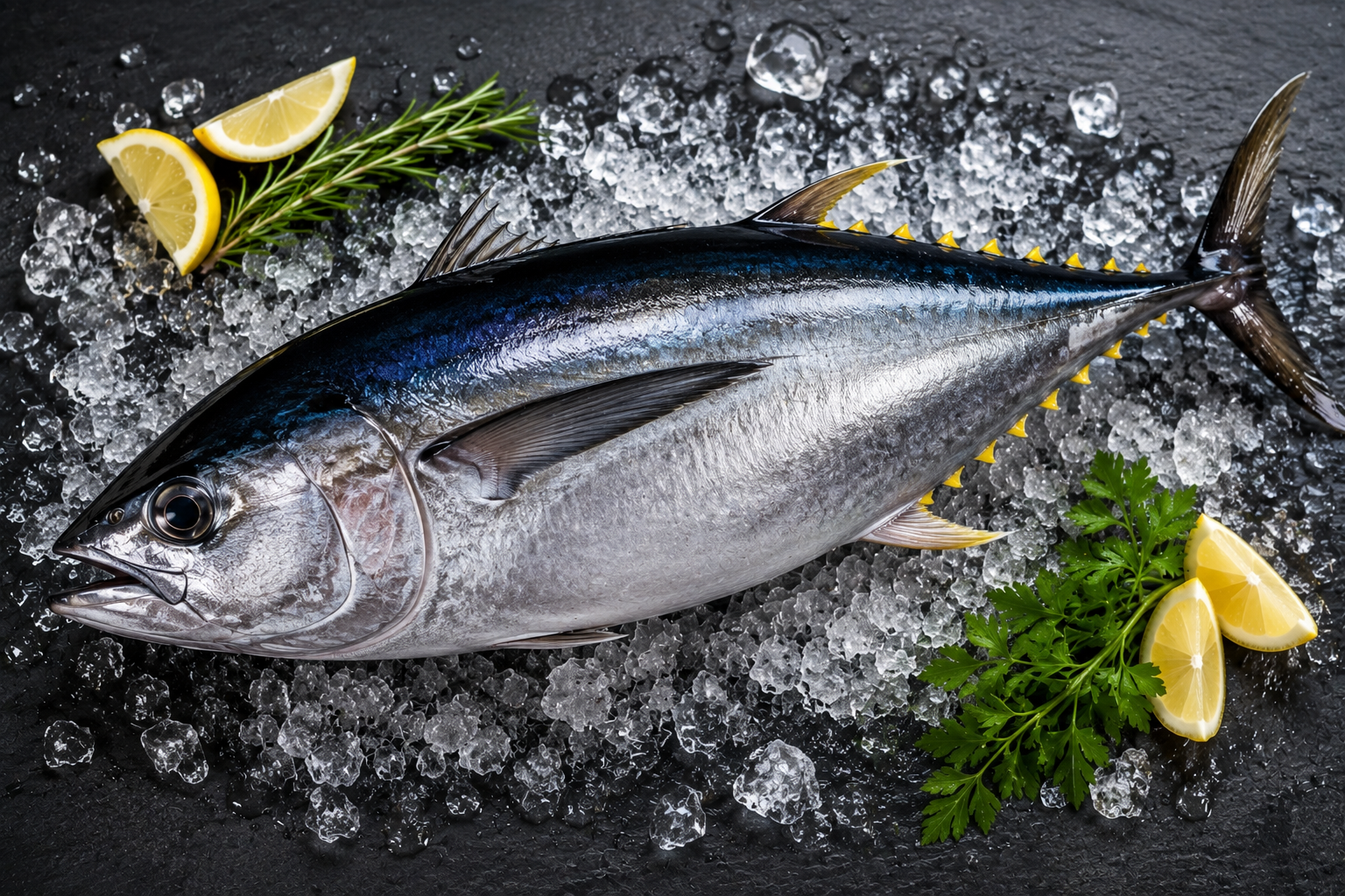 Frischer Thunfisch im Ganzen – hochwertiger Meeresfisch