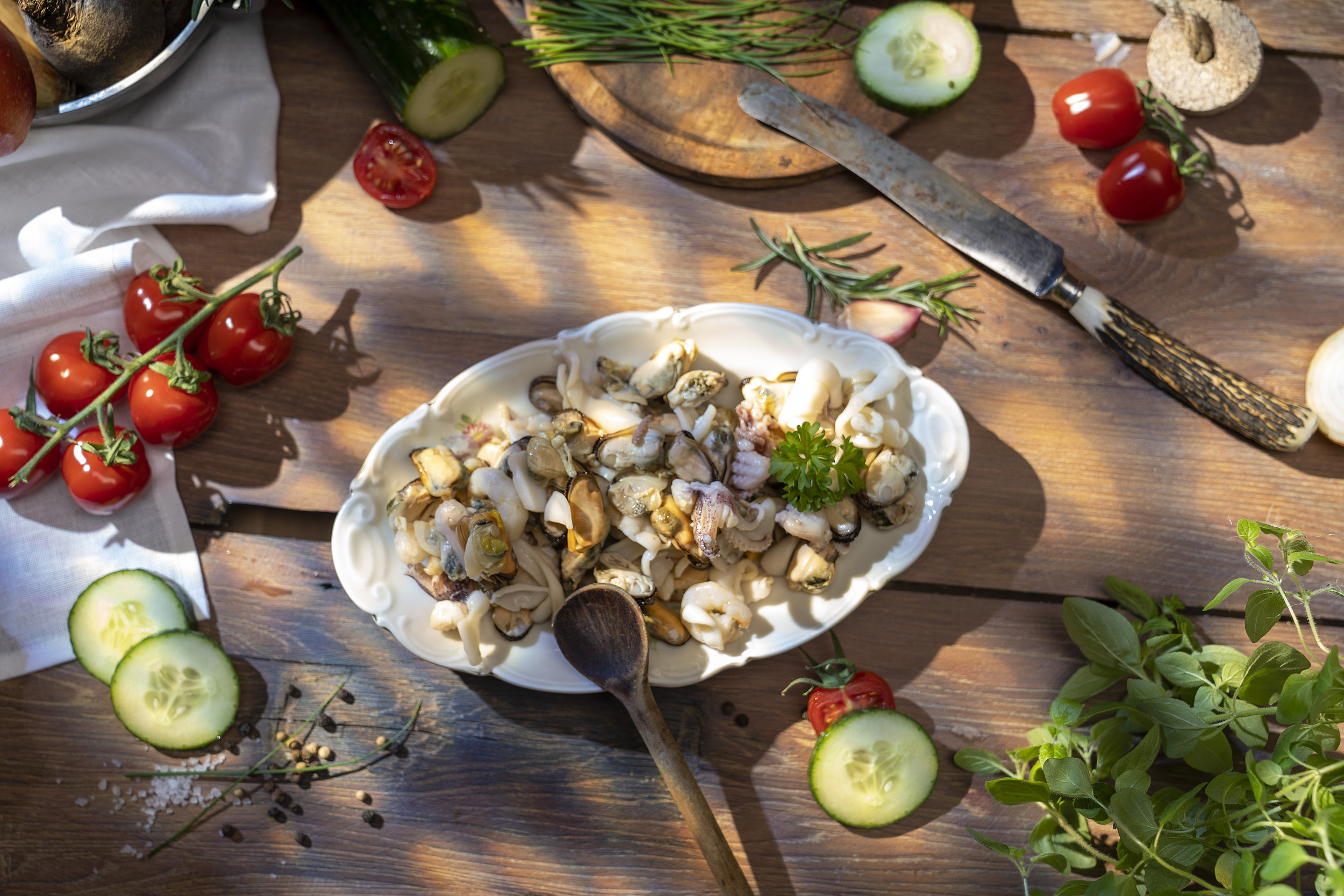 Seafood Mix in Lake (Frutti di Mare)