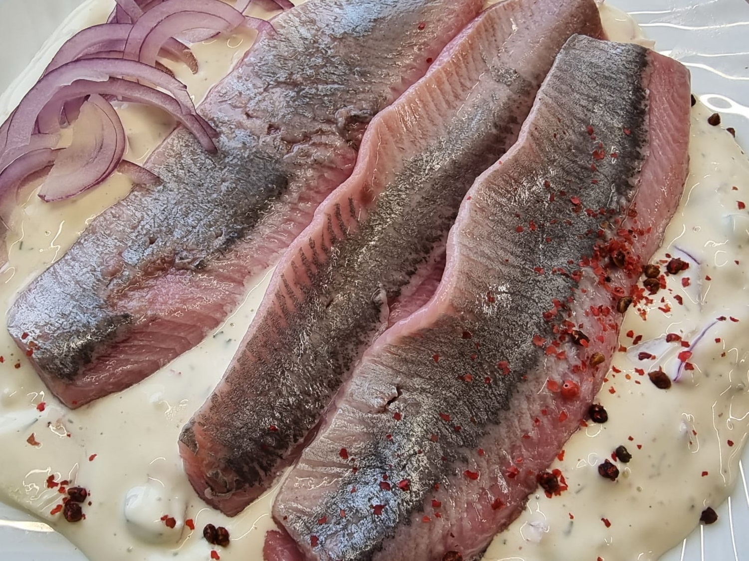 Pikante Greetsieler Sahnematjesfilets