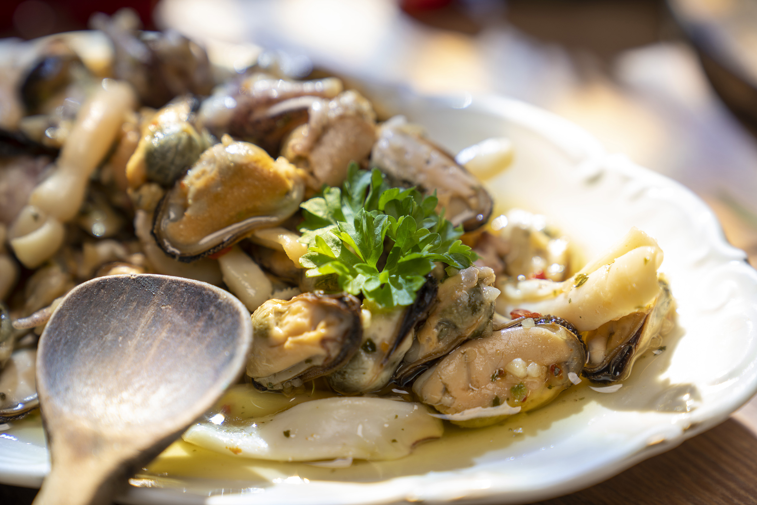 Seafood Mix in Knoblauch-Öl (Frutti di Mare)