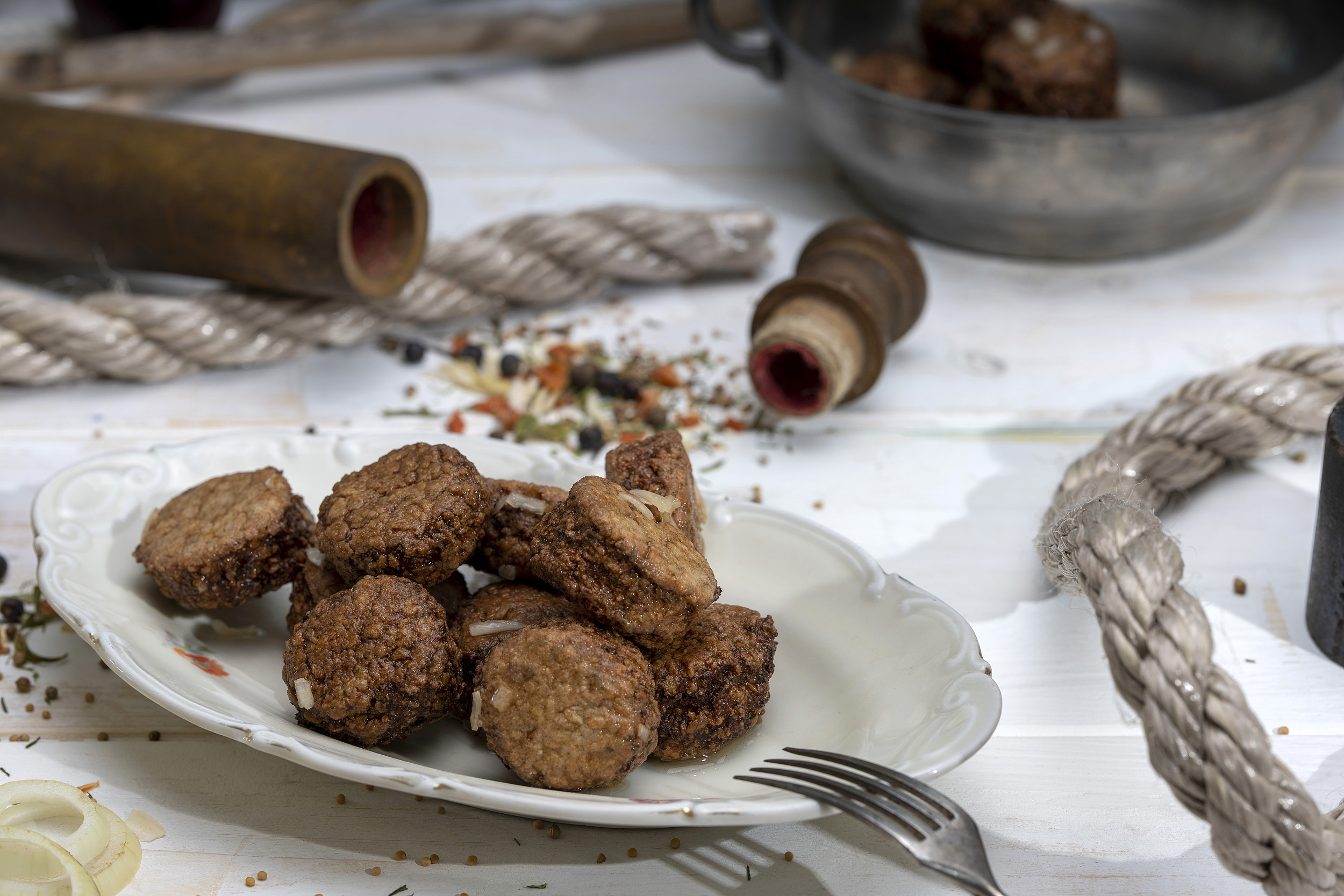 Mini Fisch Frikadelle süßsauer eingelegt 100g